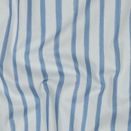 Poplin - Stripes - Wit-Blauw