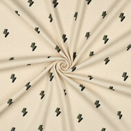 Rib Jersey - Lightning - Beige