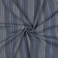 Jacquard - Yarn Dyed Stripes - Navy