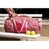 Katoen Quilted - Patchwork Double Face - Roze