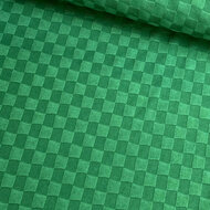 Gebreid - Uni Chessboard - Groen