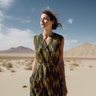 Viscose - Abstract - Legergroen