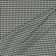 Jacquard - Pied de Poule - wit-zwart