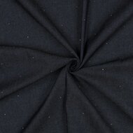 Jeans - Silver Studs - Navy