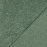 Badstof - Uni - Donkermunt