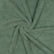 Badstof - Uni - Donkermunt