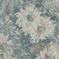 Jacquard - English Rose - Blauw