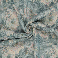 Jacquard - English Rose - Blauw