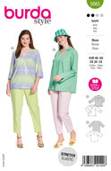 Burda Patroon 5665 - Bloes