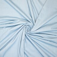Coupon 0.65m - Jeans - Uni - Lichtblauw