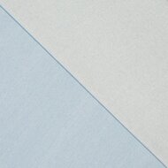 Coupon 0.65m - Jeans - Uni - Lichtblauw