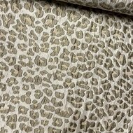 Jacquard - Animal Skin Lurex - Olijfgroen