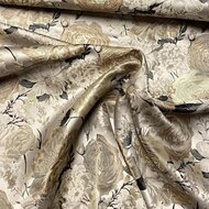 Jacquard - Flowers - Champagne