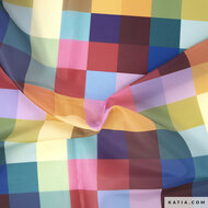 Polyester - Checks - Multicolor