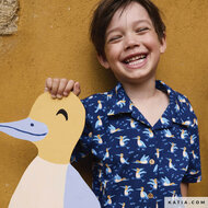 Jersey - Blue Legged Bird - Marine