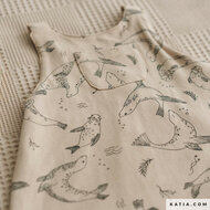 Sweat - Sea Lions Swimming - Beige