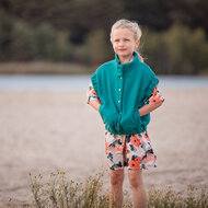 Matelass&eacute; Tricot - Uni - Teal Green (SYAS)