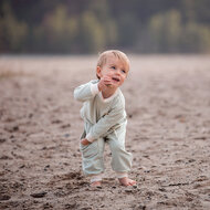 French Terry - Horizontals - Fluisterbeige (SYAS)