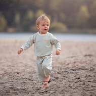 French Terry - Horizontals - Fluisterbeige (SYAS)