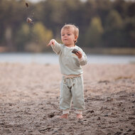 French Terry - Horizontals - Fluisterbeige (SYAS)