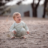 French Terry - Horizontals - Fluisterbeige (SYAS)