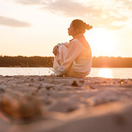 Matelass&eacute; Tricot - Uni - HerfstEsdoornOranje (SYAS)