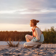 Matelass&eacute; Tricot - Uni - HerfstEsdoornOranje (SYAS)