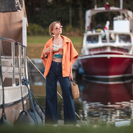 Matelass&eacute; Tricot - Uni - HerfstEsdoornOranje (SYAS)