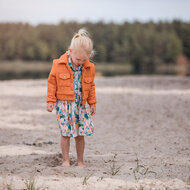 Matelass&eacute; Tricot - Uni - HerfstEsdoornOranje (SYAS)