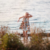 French Terry - Flower Painting - Multicolor (SYAS)