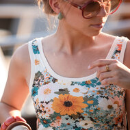 French Terry - Flower Painting - Multicolor (SYAS)