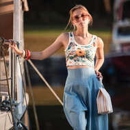 French Terry - Flower Painting - Multicolor (SYAS)