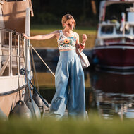 French Terry - Flower Painting - Multicolor (SYAS)