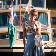 French Terry - Flower Painting - Multicolor (SYAS)