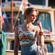 French Terry - Flower Painting - Multicolor (SYAS)