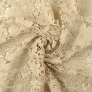 Kant - Embroidery Flowers - Natural