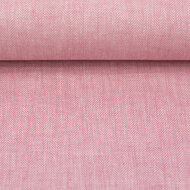 Linnen Katoen - Visgraat - Roze