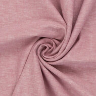 Linnen Katoen - Uni - Roze