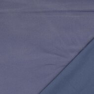 Katoen Twill Stretch - Uni - Grijsblauw