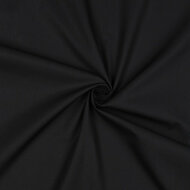 Katoen - Uni - Zwart