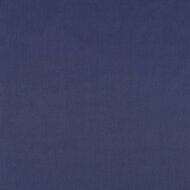 Katoen - Uni - Inktblauw