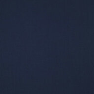 Poplin - Uni Washed - Navy