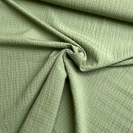 Seersucker - Uni - Kaki