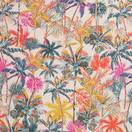 Katoen - Tropical Palms - Ecru