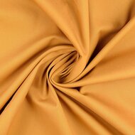 Katoen Twill Stretch - Uni - Cognac