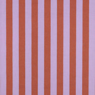 Katoen - Yarn Dyed Stripes - Lavendel-Oranje