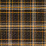 Jacquard Jersey Ruiten Zwart/Geel
