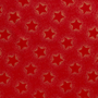 Poplin - Kerst Sterren Foil - Rood