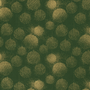 Poplin - Kerstballen Foil - Groen