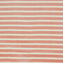 Nicky Velours - Yarn Dyed Stripes - Roze/Ecru